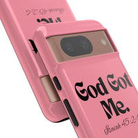 God Got Me KVOM Tough Case, Black Print