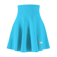 LOVED By The King of Kings Women's Skater Skirt, True Blue