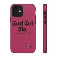 God Got Me KVOM Tough Case, Black Print