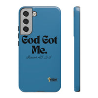 God Got Me KVOM Tough Case, Black Print