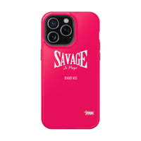 Savage in Prayer MagSafe Tough Cases, Siren Alarm Pink