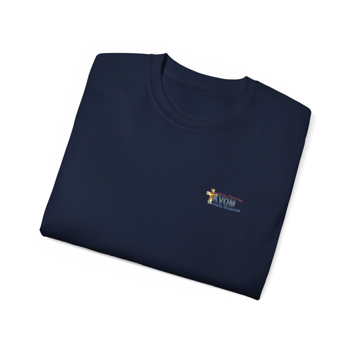 KVOM Blue Logo Basics Tee