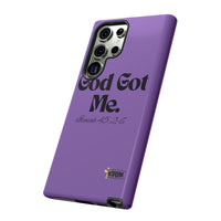 God Got Me KVOM Tough Case, Black Print