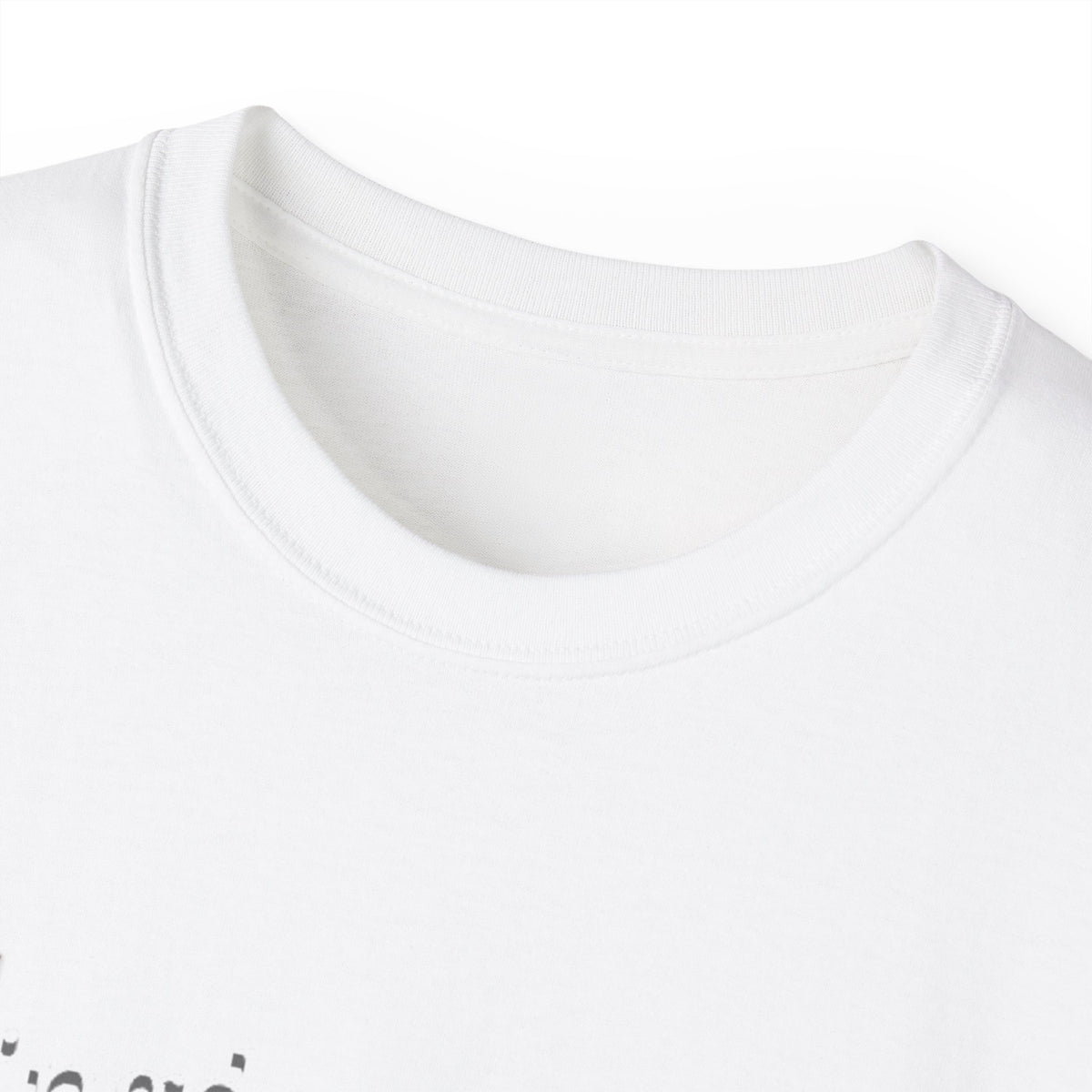 KVOM Logo White on White Tee