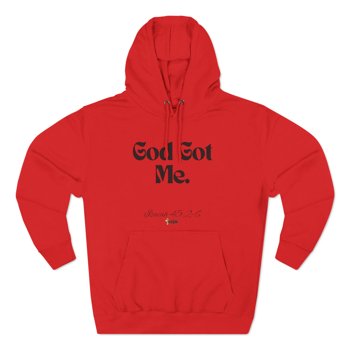 God Got Me Three-Panel Fleece Hoodie