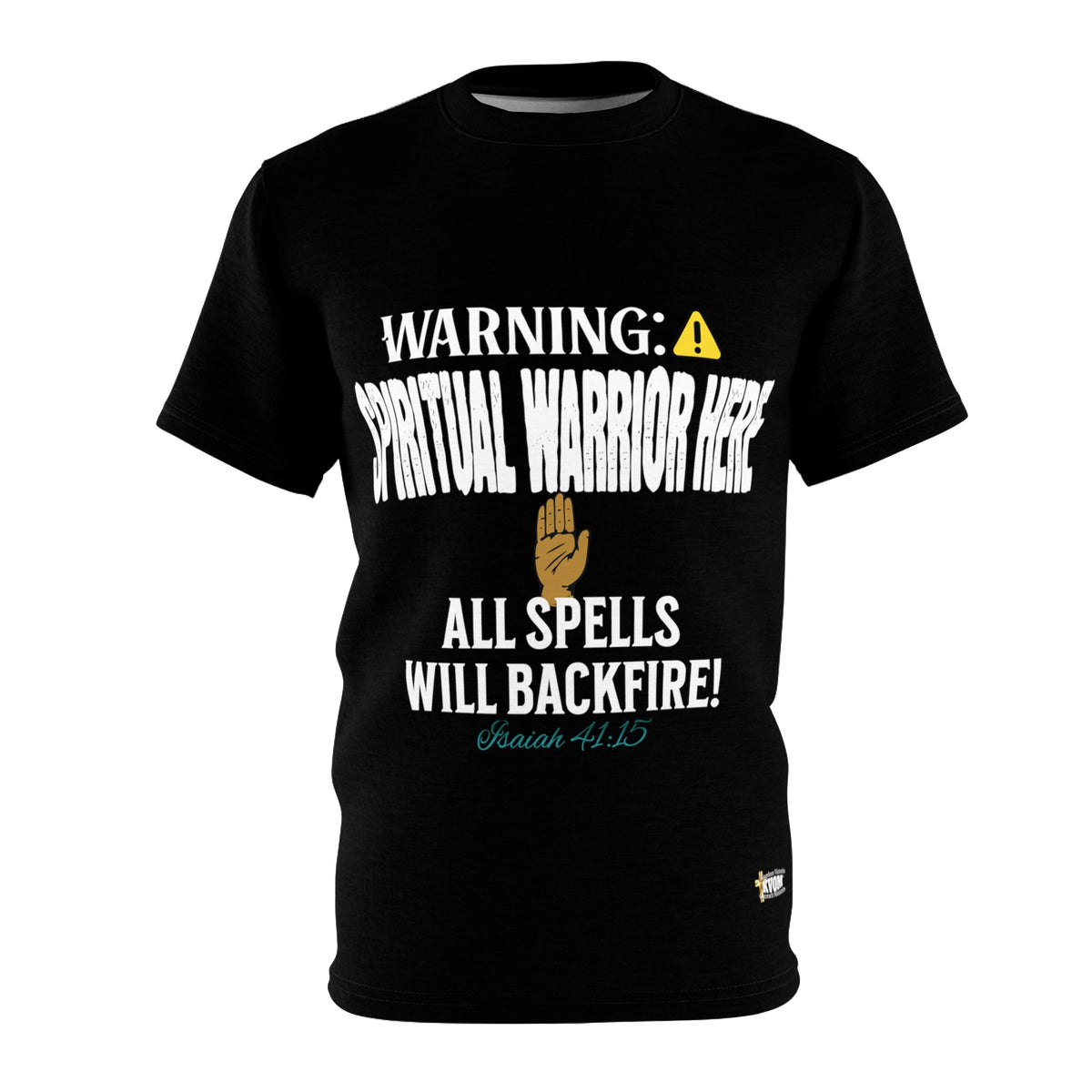 WARNING: Spiritual Warrior Here Men'sT-Shirt