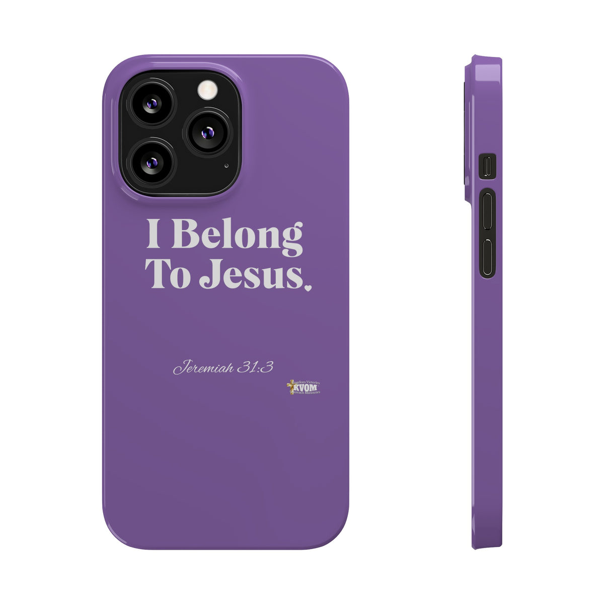 I Belong To Jesus Slim Phone Cases