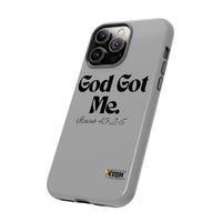 God Got Me KVOM Tough Case, Black Print