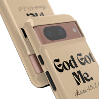 God Got Me KVOM Tough Case, Black Print