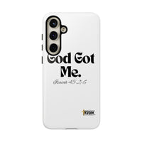 God Got Me KVOM Tough Case, Black Print