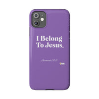 I Belong To Jesus Slim Phone Cases