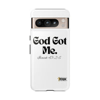 God Got Me KVOM Tough Case, Black Print