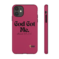 God Got Me KVOM Tough Case, Black Print