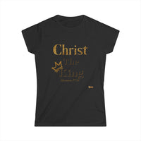 Christ The King Women's Softstyle Tee