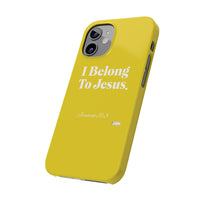 I Belong To Jesus Slim Phone Cases