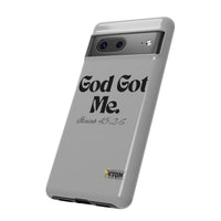 God Got Me KVOM Tough Case, Black Print