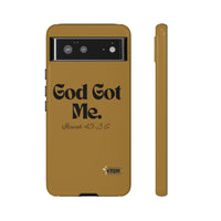 God Got Me KVOM Tough Case, Black Print