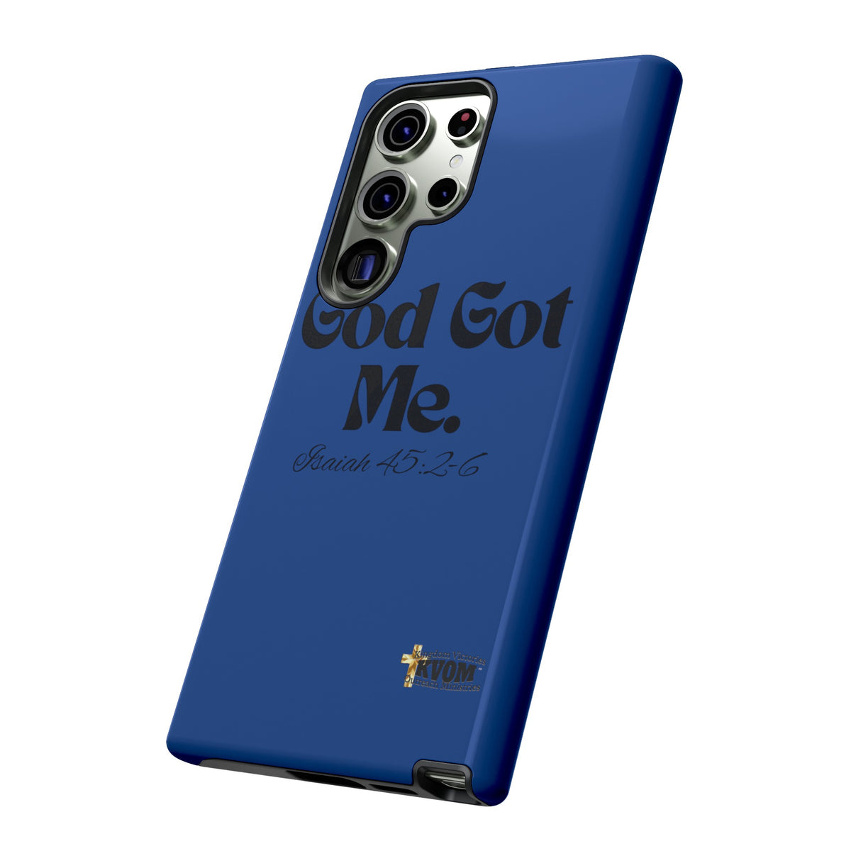 God Got Me KVOM Tough Case, Black Print