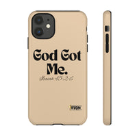 God Got Me KVOM Tough Case, Black Print