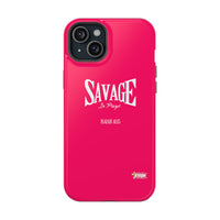 Savage in Prayer MagSafe Tough Cases, Siren Alarm Pink