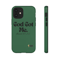 God Got Me KVOM Tough Case, Black Print