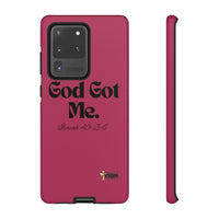 God Got Me KVOM Tough Case, Black Print