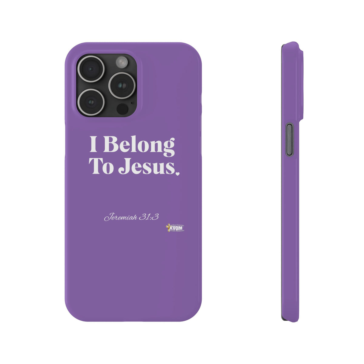 I Belong To Jesus Slim Phone Cases