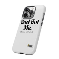 God Got Me KVOM Tough Case, Black Print