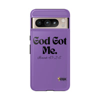 God Got Me KVOM Tough Case, Black Print