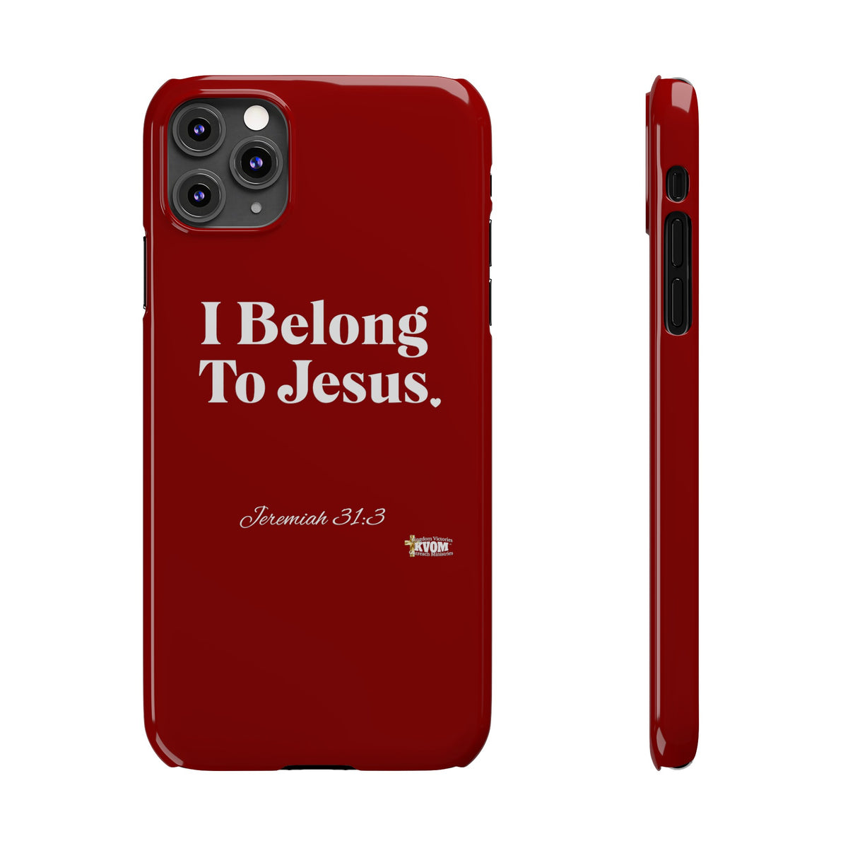 I Belong To Jesus Slim Phone Cases