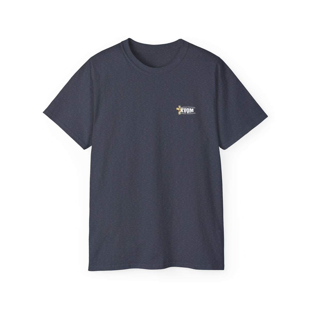 KVOM White Logo Essentials Tee