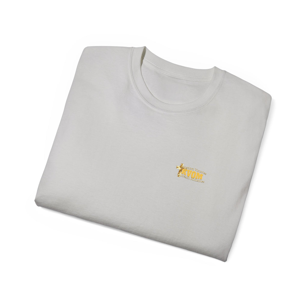 KVOM Yellow Gold Logo Essentials Tee