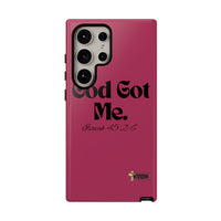 God Got Me KVOM Tough Case, Black Print