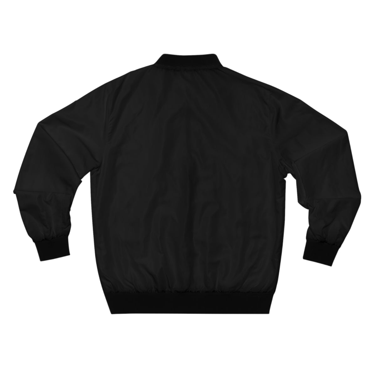 KVOM Logo Men's Bomber Jacket Black & White