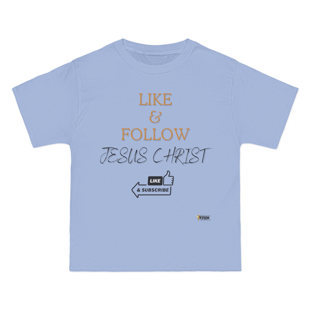 Like & Follow Jesus Relaxed Fit T-Shirt