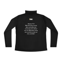 Christ The King Ladies Zip-Neck Pullover