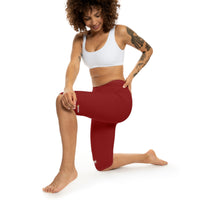 KVOM Women’s Leggings Red