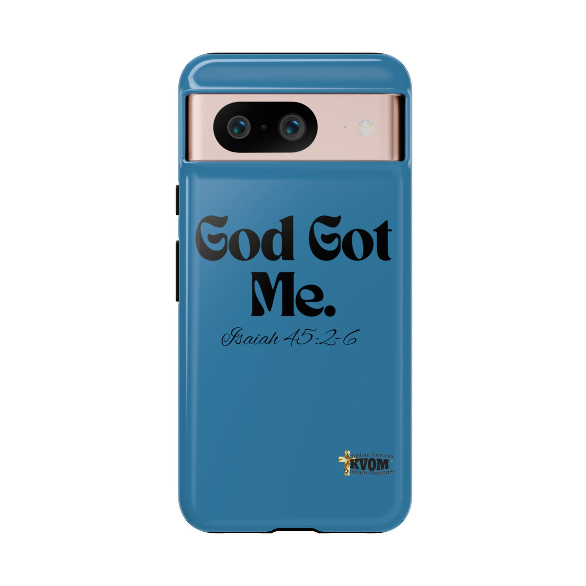 God Got Me KVOM Tough Case, Black Print