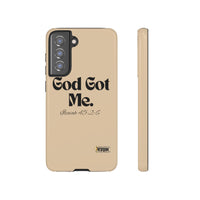 God Got Me KVOM Tough Case, Black Print