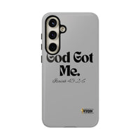 God Got Me KVOM Tough Case, Black Print