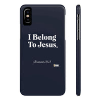 I Belong To Jesus Slim Phone Cases