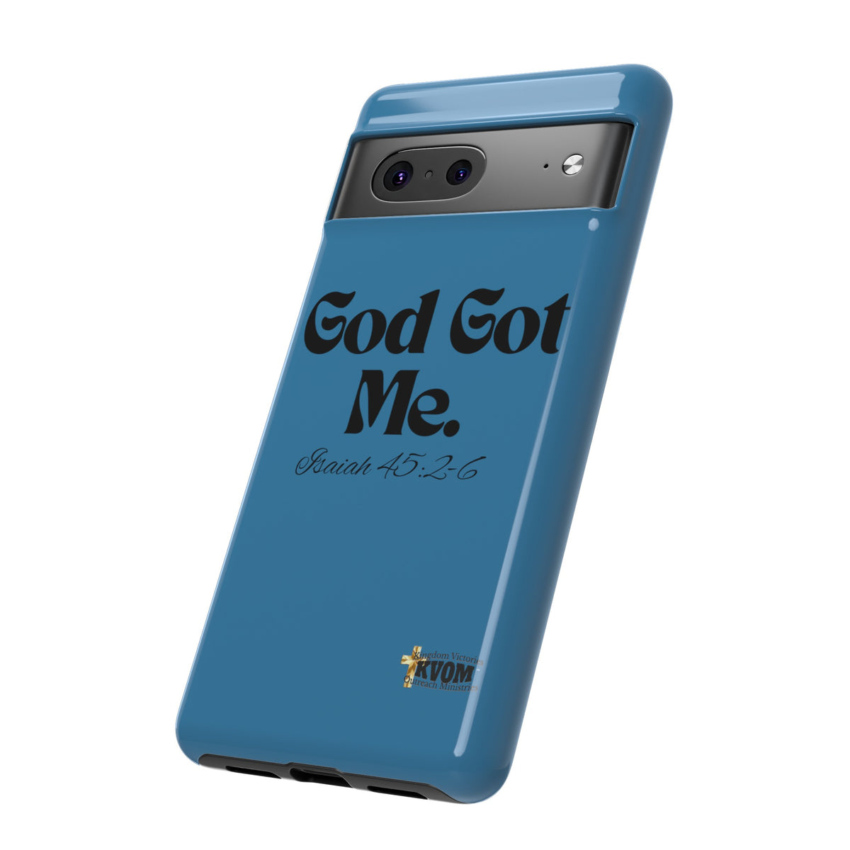 God Got Me KVOM Tough Case, Black Print