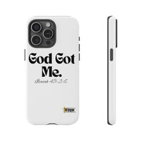 God Got Me KVOM Tough Case, Black Print