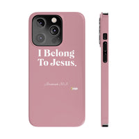 I Belong To Jesus Slim Phone Cases