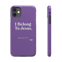 I Belong To Jesus Slim Phone Cases