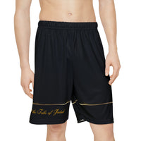 Lion of the Tribe Judah Men’s Sports Shorts, Black