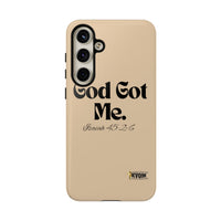 God Got Me KVOM Tough Case, Black Print