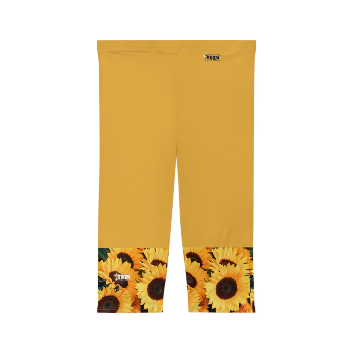 Loving Myself & Jesus Sunflowers Women’s Mid-Length Leggings