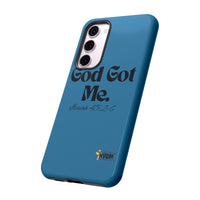 God Got Me KVOM Tough Case, Black Print