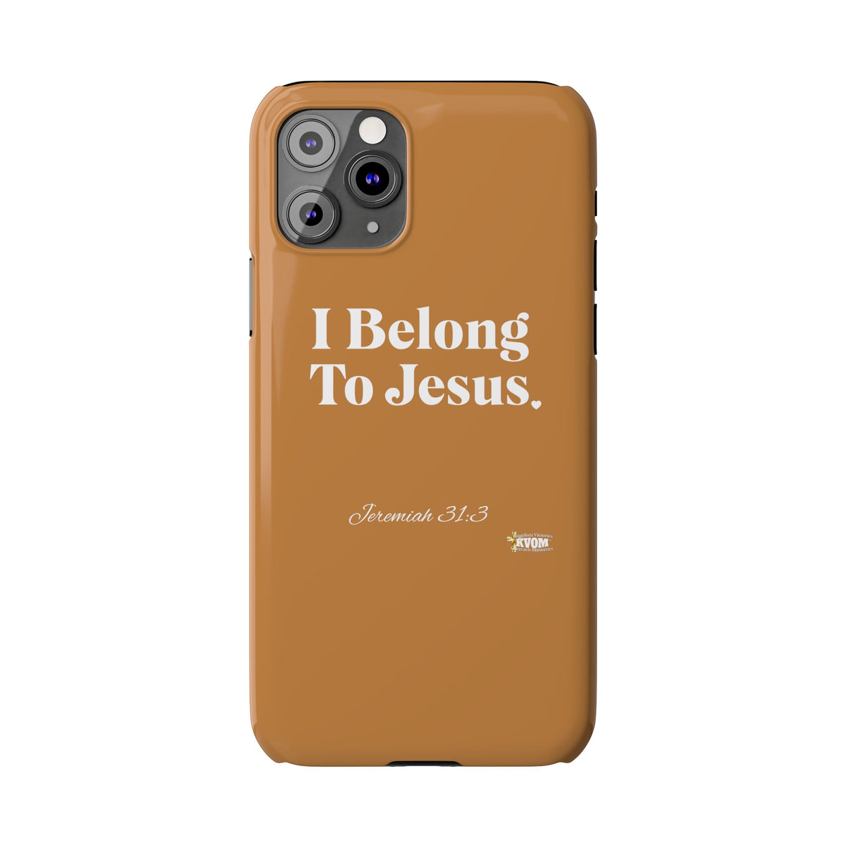 I Belong To Jesus Slim Phone Cases